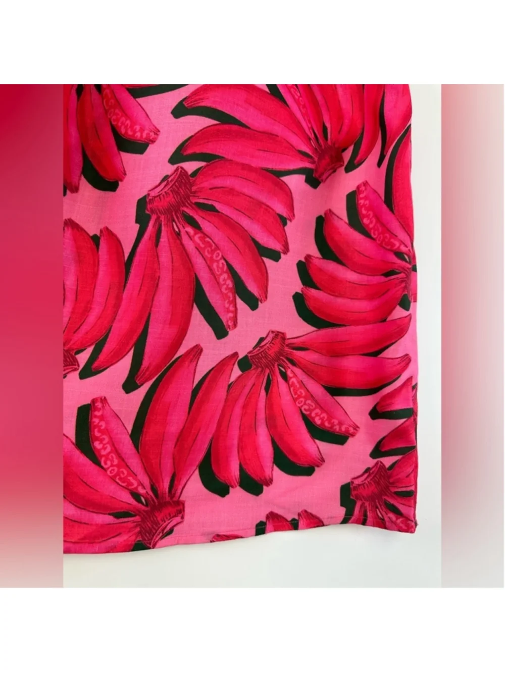 pink banana Maxi skirt Size XS Tropical Resortwear Maximist Dopamine dressing